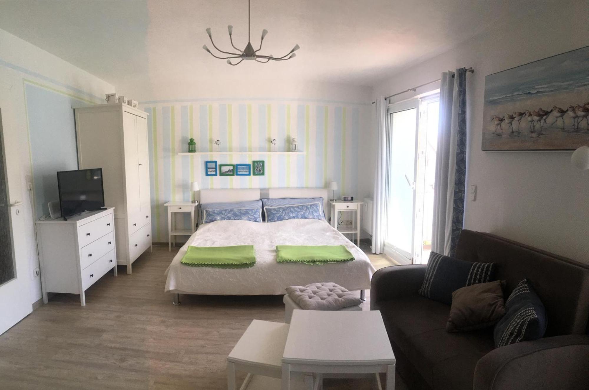 Studio 8 Im 1 Og Haus Stranddistel, Schones Studio Fur 2 Personen In Zingst, Hund Erlaubt Exterior photo